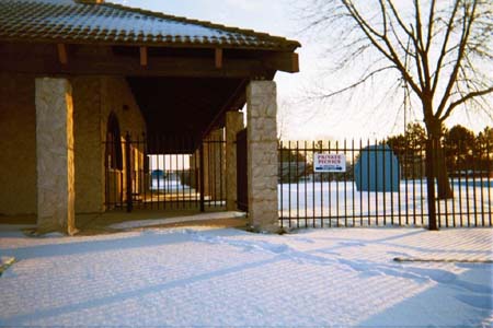 Four Bears Water Park - Main Building From Karen Pier Hunt (newer photo)